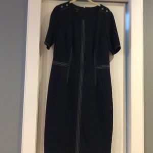 Navy blue dress